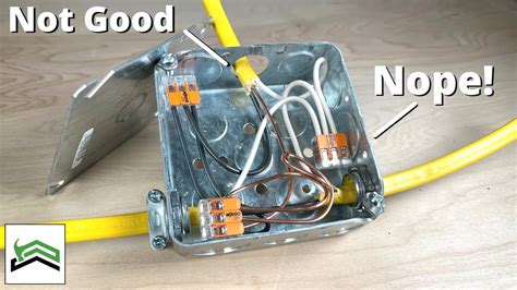 junction box do's and don'ts|electrical junction box problems.